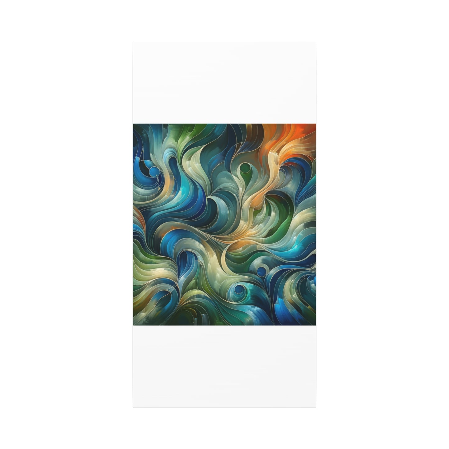 Abstract Swirls - Matte Canvas, Stretched, 1.25"