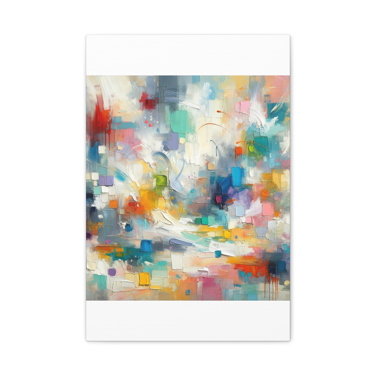 Abstract Color Burst - Matte Canvas, Stretched, 1.25"