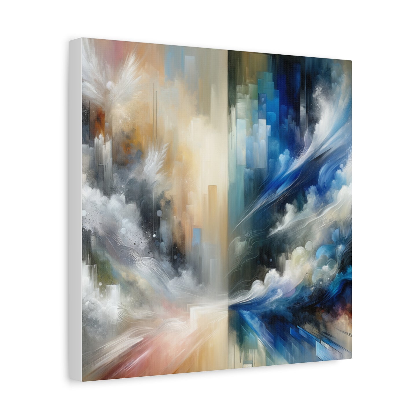 Abstract Duality - Matte Canvas, Stretched, 1.25"