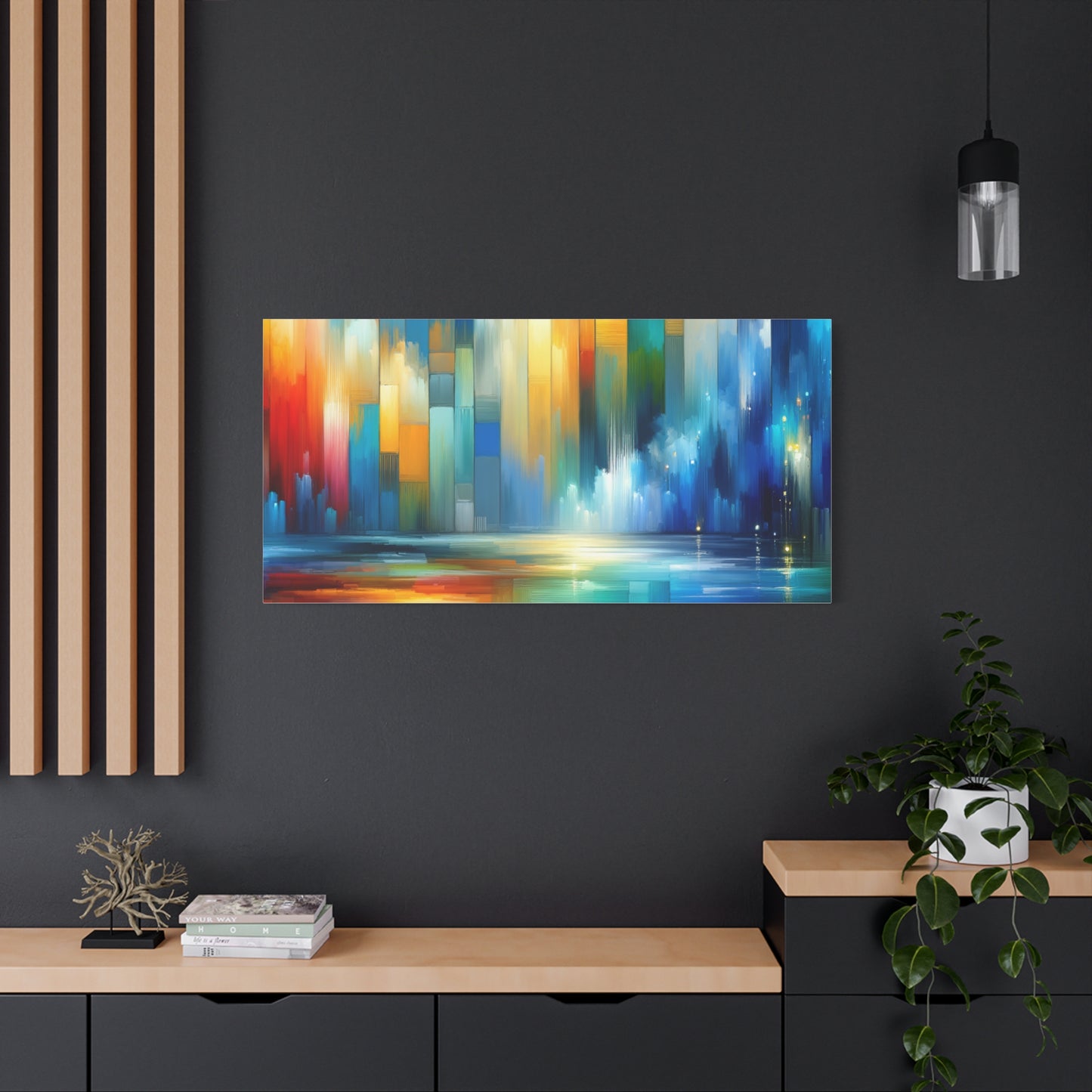 Colorful Reflections - Matte Canvas, Stretched, 1.25"