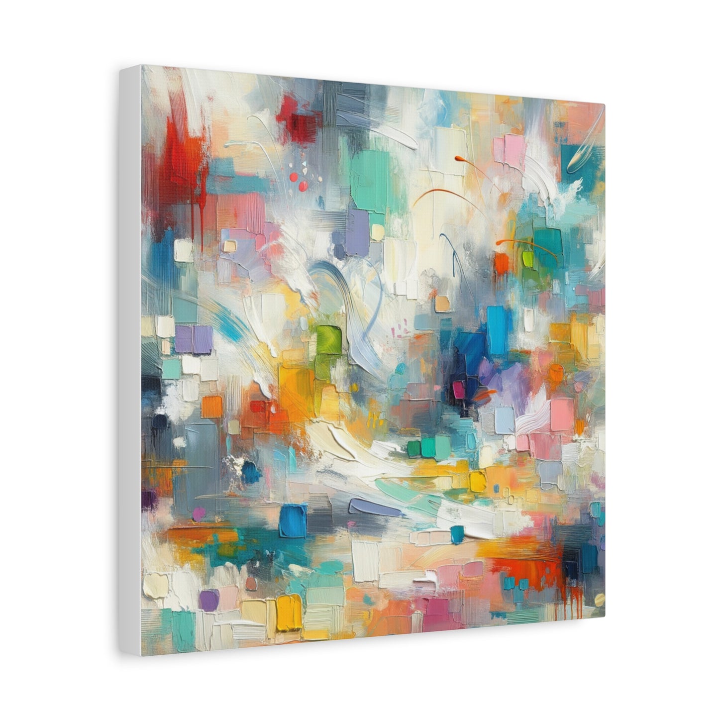 Abstract Color Burst - Matte Canvas, Stretched, 1.25"