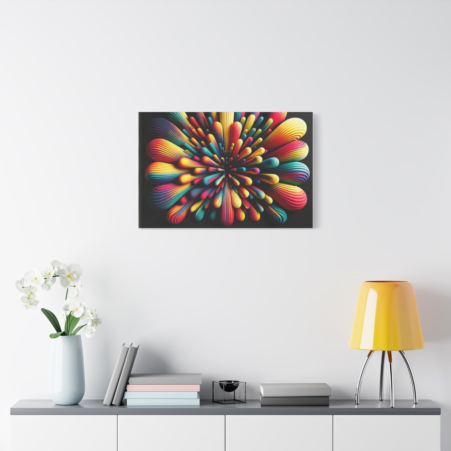 Vibrant Bloom - Matte Canvas, Stretched, 1.25"