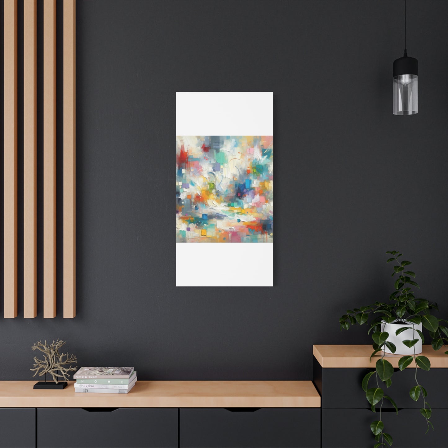 Abstract Color Burst - Matte Canvas, Stretched, 1.25"