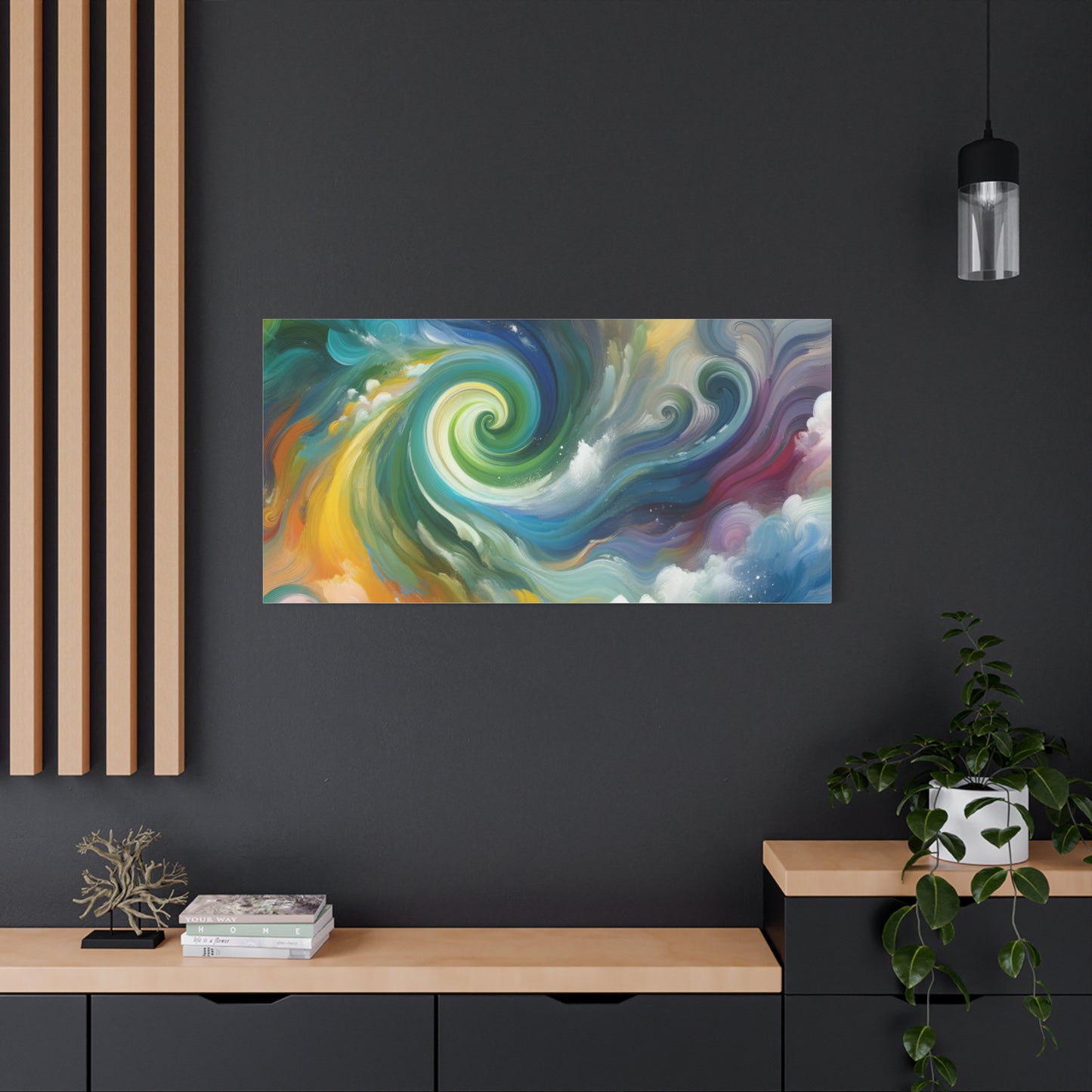 Swirling Symphony - Matte Canvas, Stretched, 1.25"