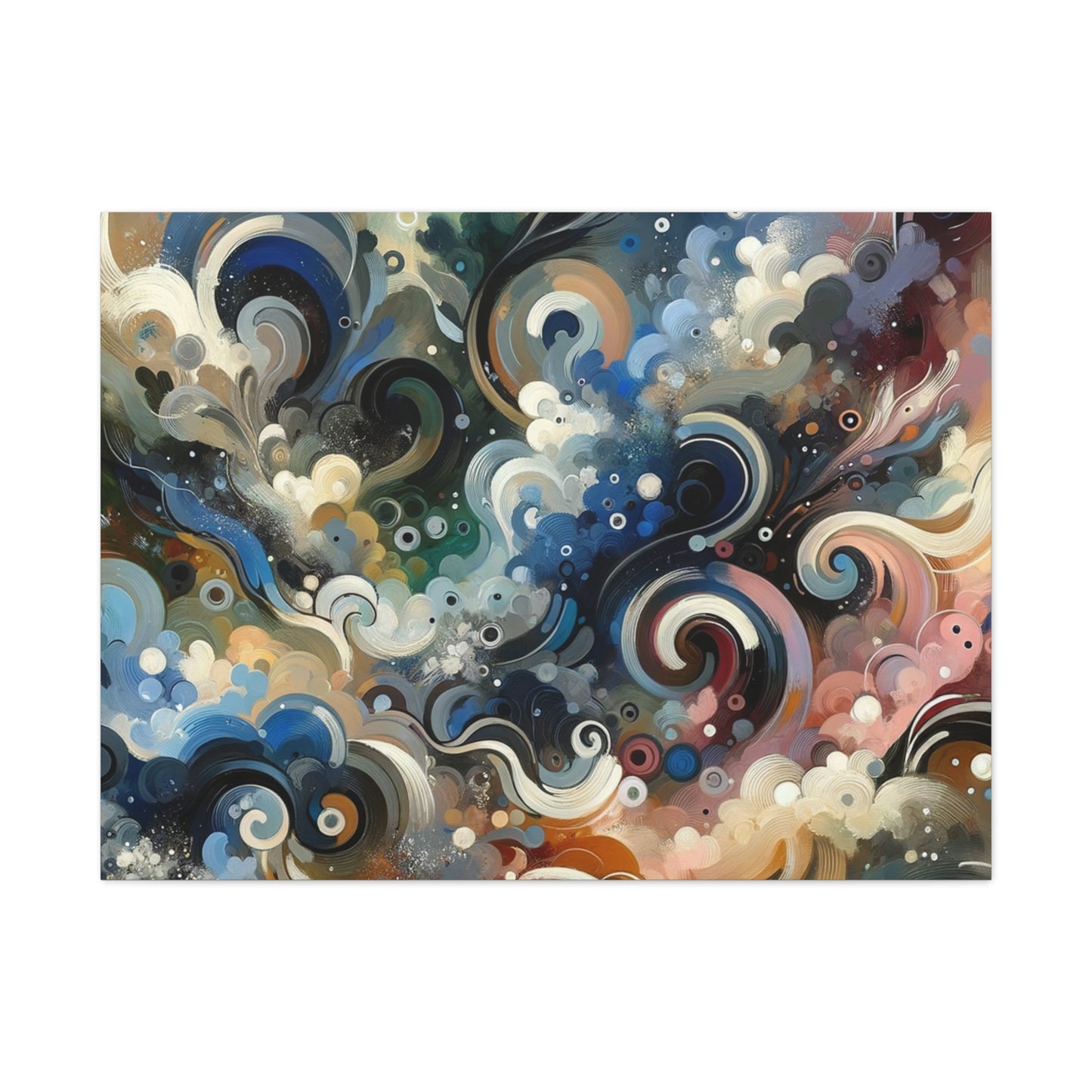 Abstract Swirls - Matte Canvas, Stretched, 1.25"