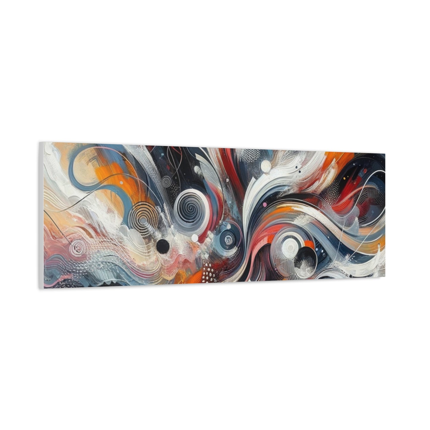 Abstract Swirl Matte Canvas, Stretched, 1.25"