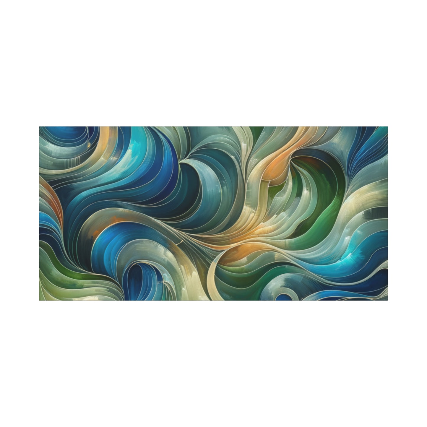 Abstract Swirls - Matte Canvas, Stretched, 1.25"