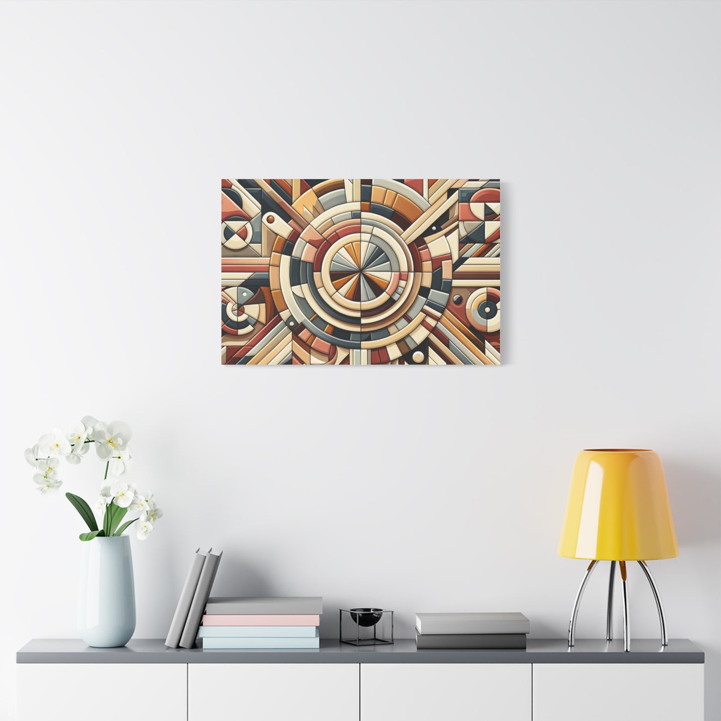 Geometric Abstraction - Matte Canvas, Stretched, 1.25"