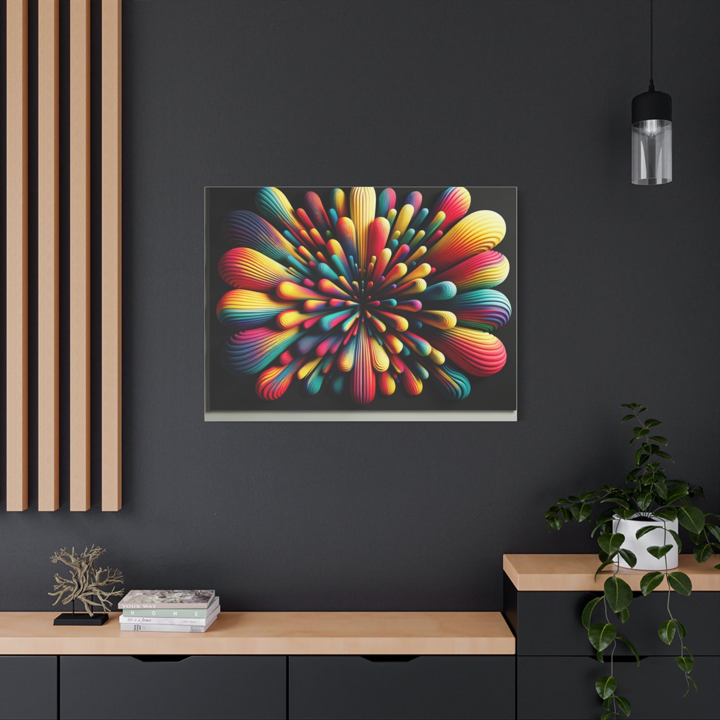 Vibrant Bloom - Matte Canvas, Stretched, 1.25"