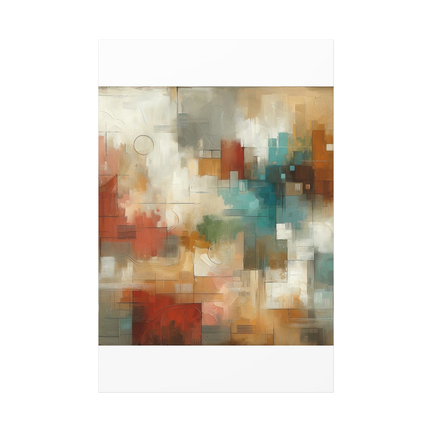 Abstract Symphony - Matte Canvas, Stretched, 1.25"