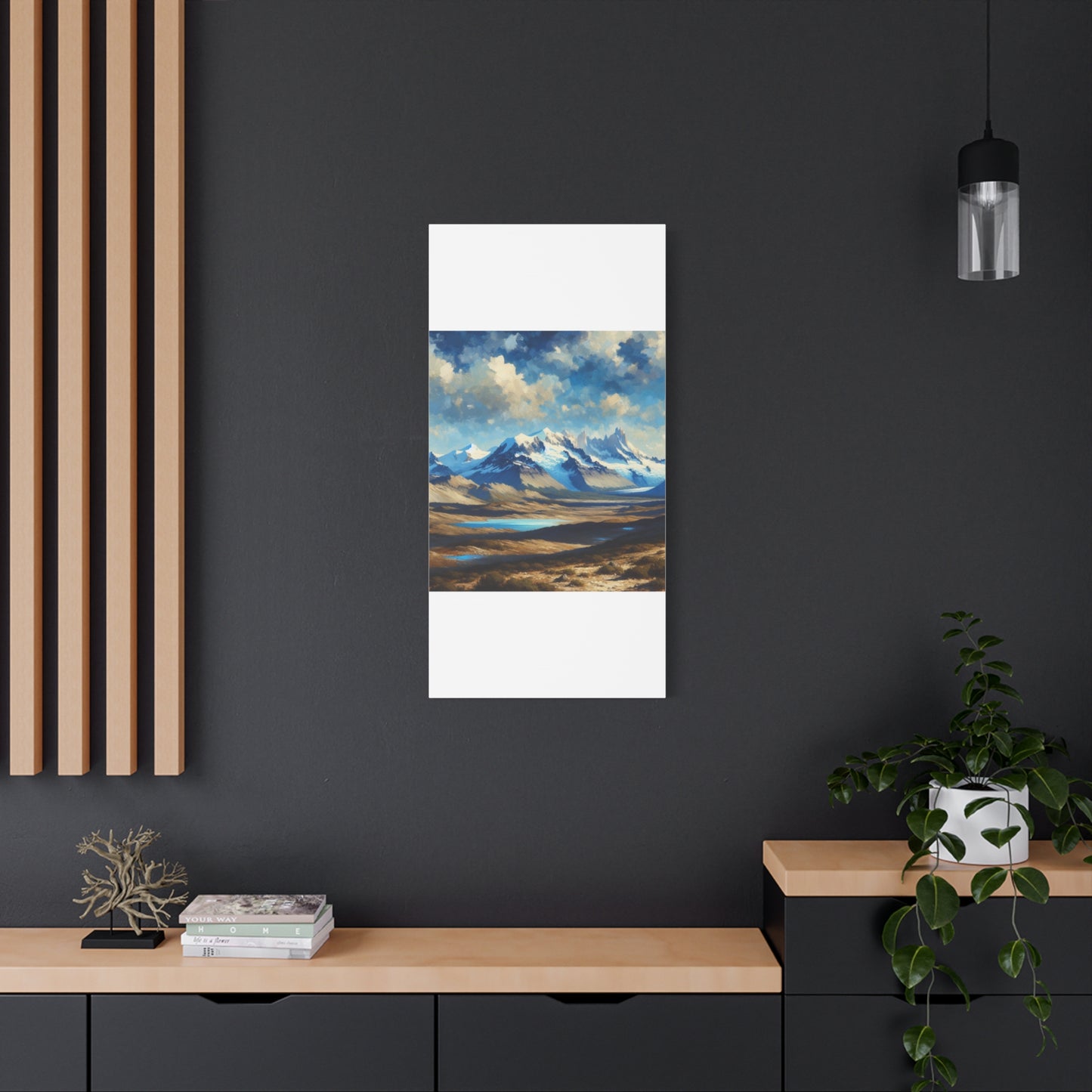 Mountain Landscape - Matte Canvas, Stretched, 1.25"