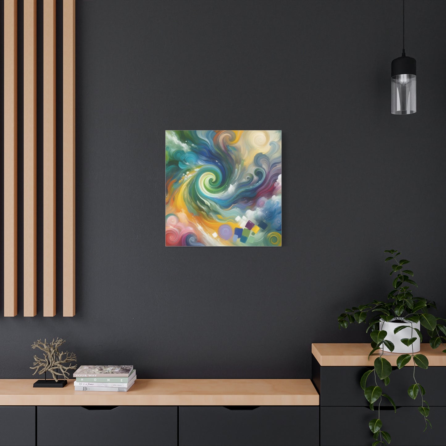 Swirling Symphony - Matte Canvas, Stretched, 1.25"