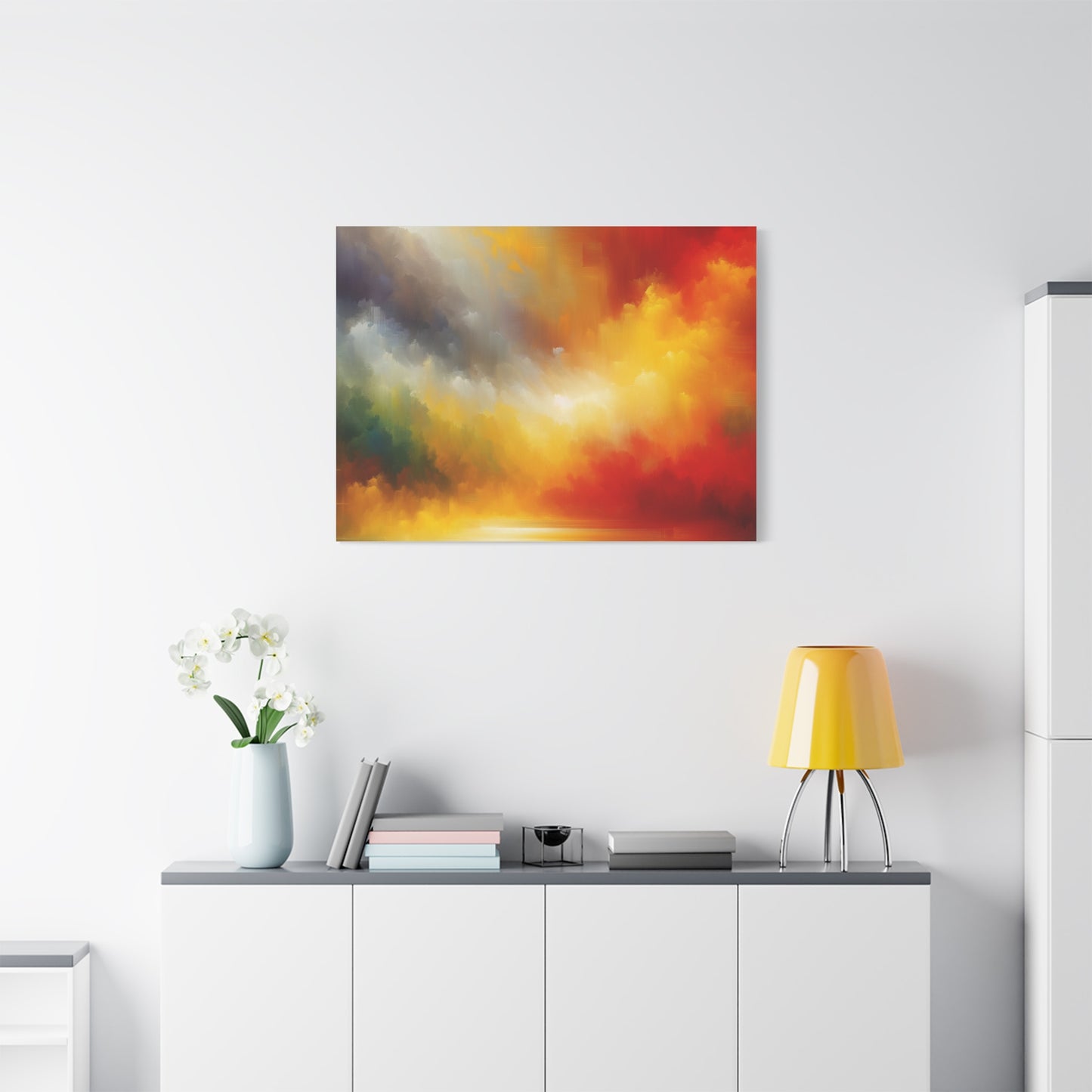 Vibrant Abstract Sky - Matte Canvas, Stretched, 1.25"