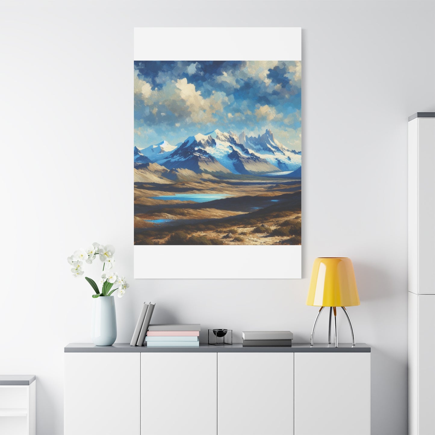 Mountain Landscape - Matte Canvas, Stretched, 1.25"