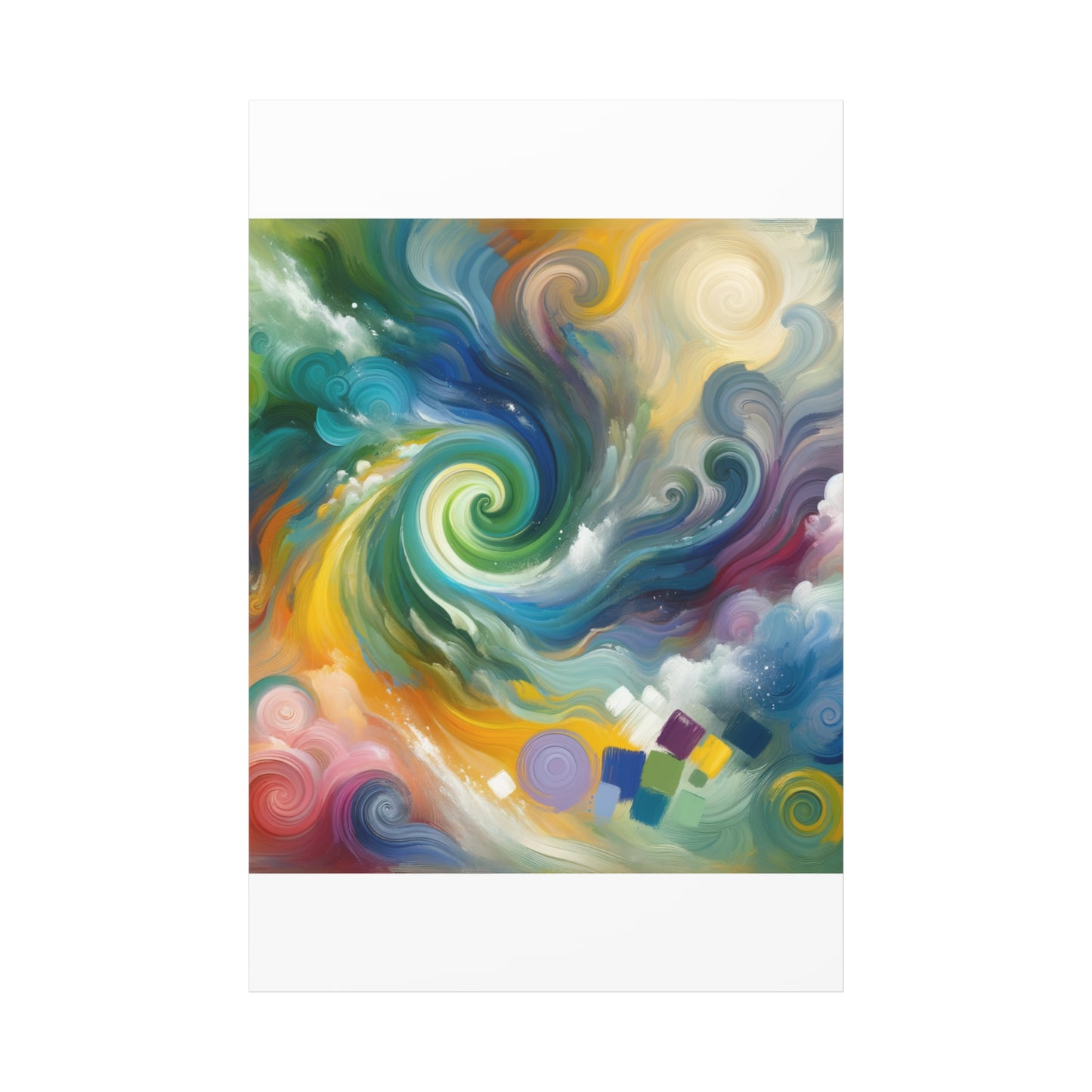 Swirling Symphony - Matte Canvas, Stretched, 1.25"