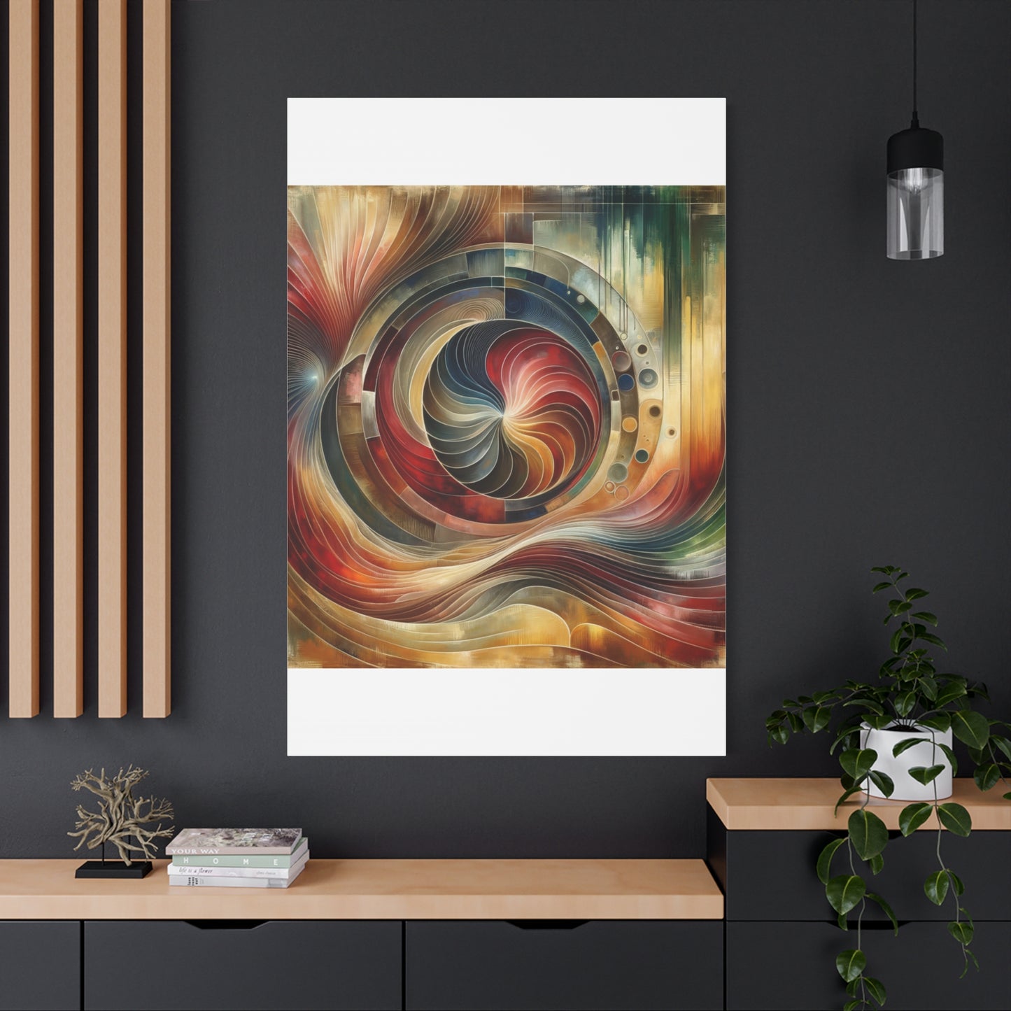 Abstract Swirl - Matte Canvas, Stretched, 1.25"