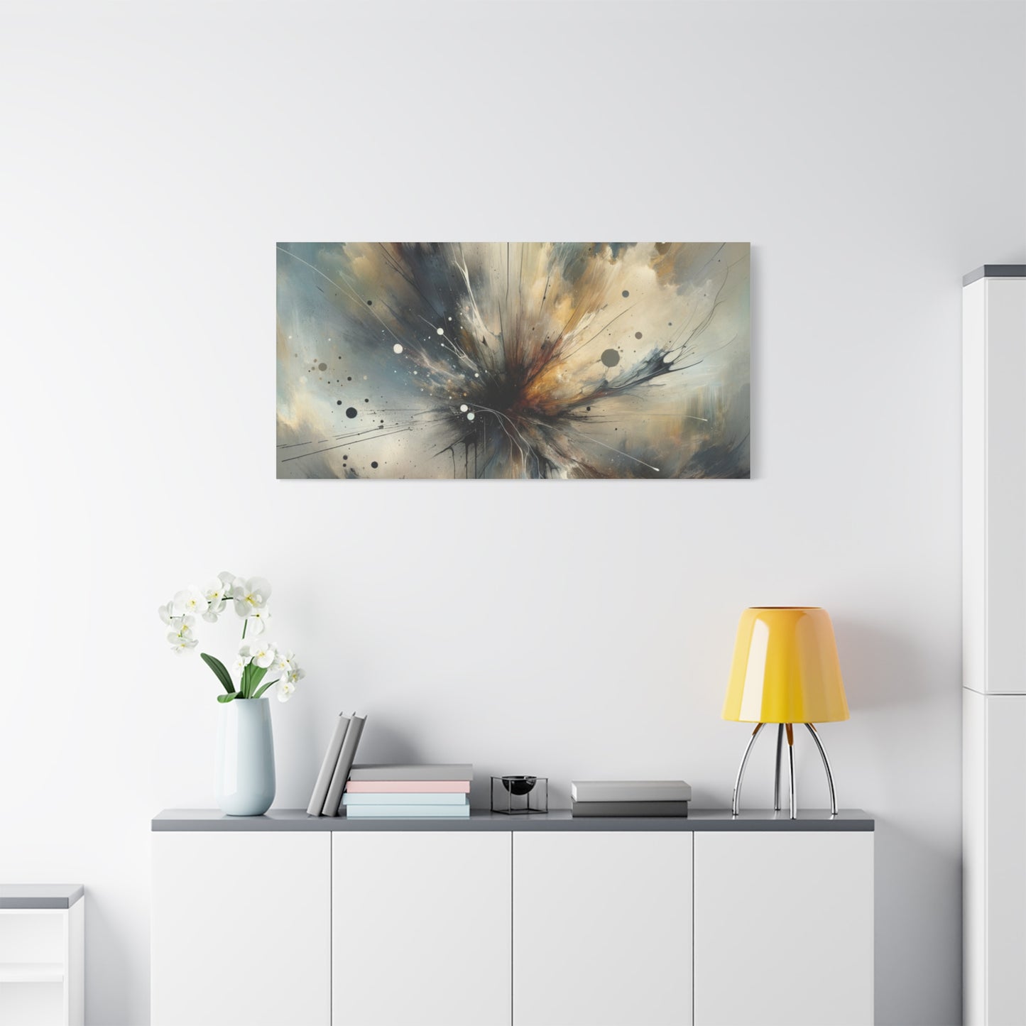 Abstract Explosion - Matte Canvas, Stretched, 1.25"