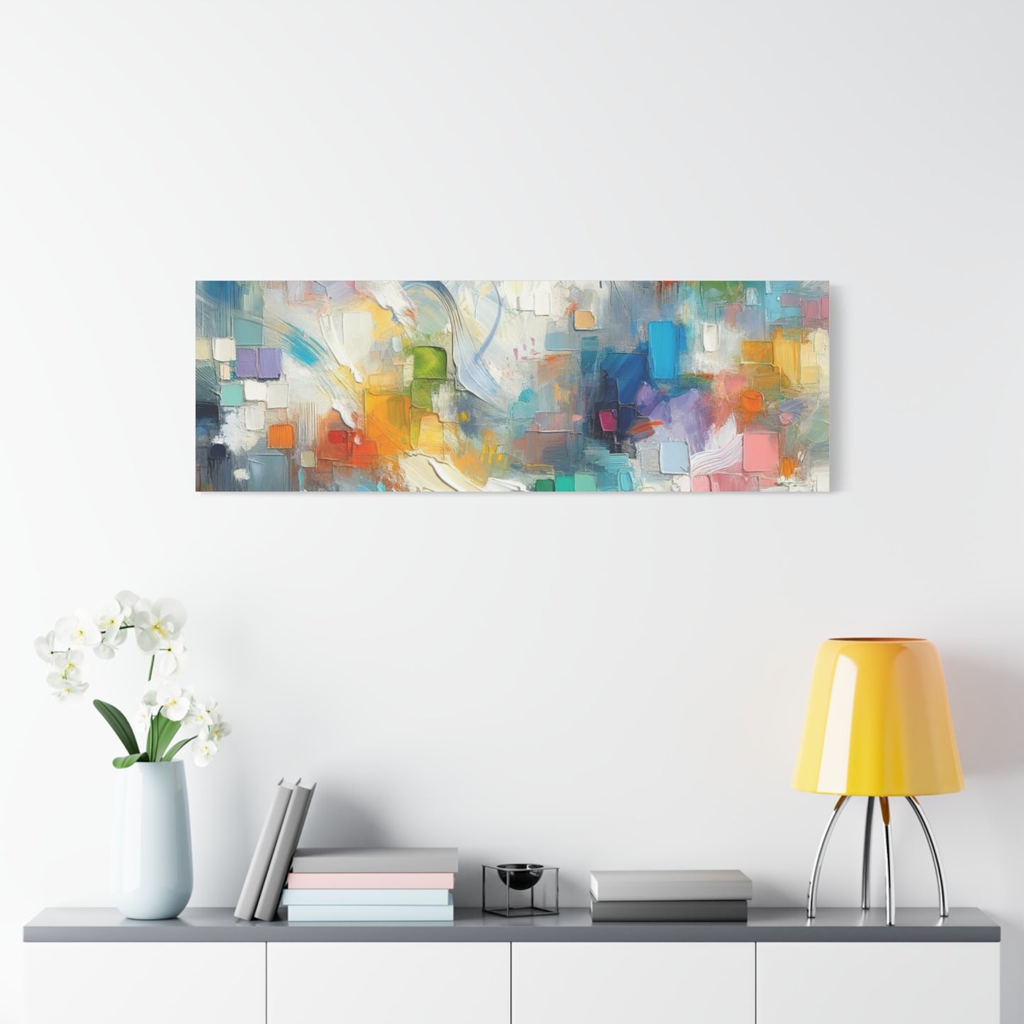 Abstract Color Burst - Matte Canvas, Stretched, 1.25"