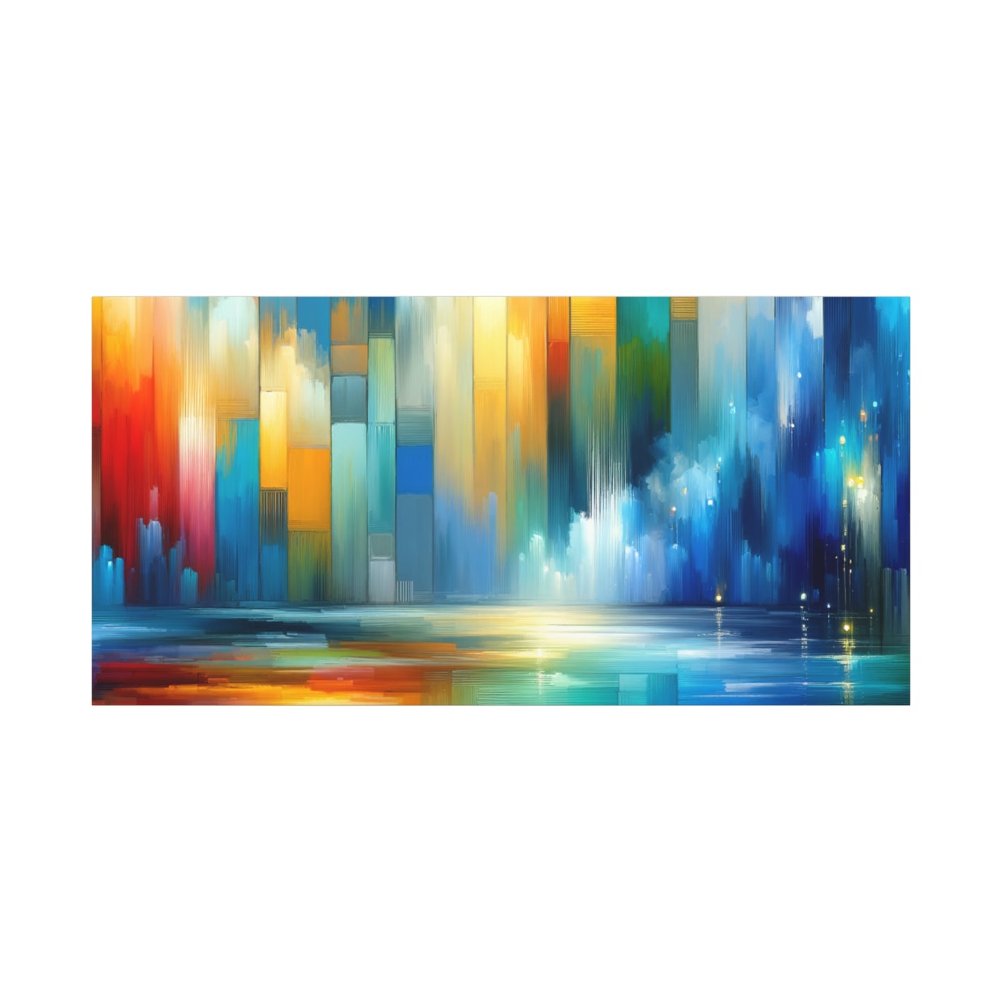 Colorful Reflections - Matte Canvas, Stretched, 1.25"