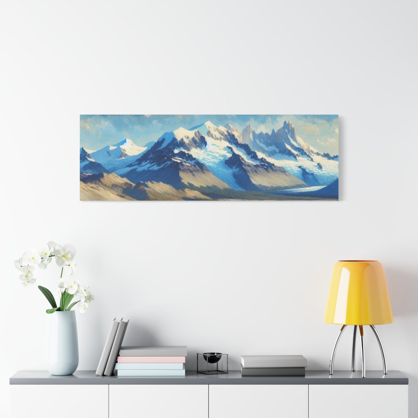 Mountain Landscape - Matte Canvas, Stretched, 1.25"