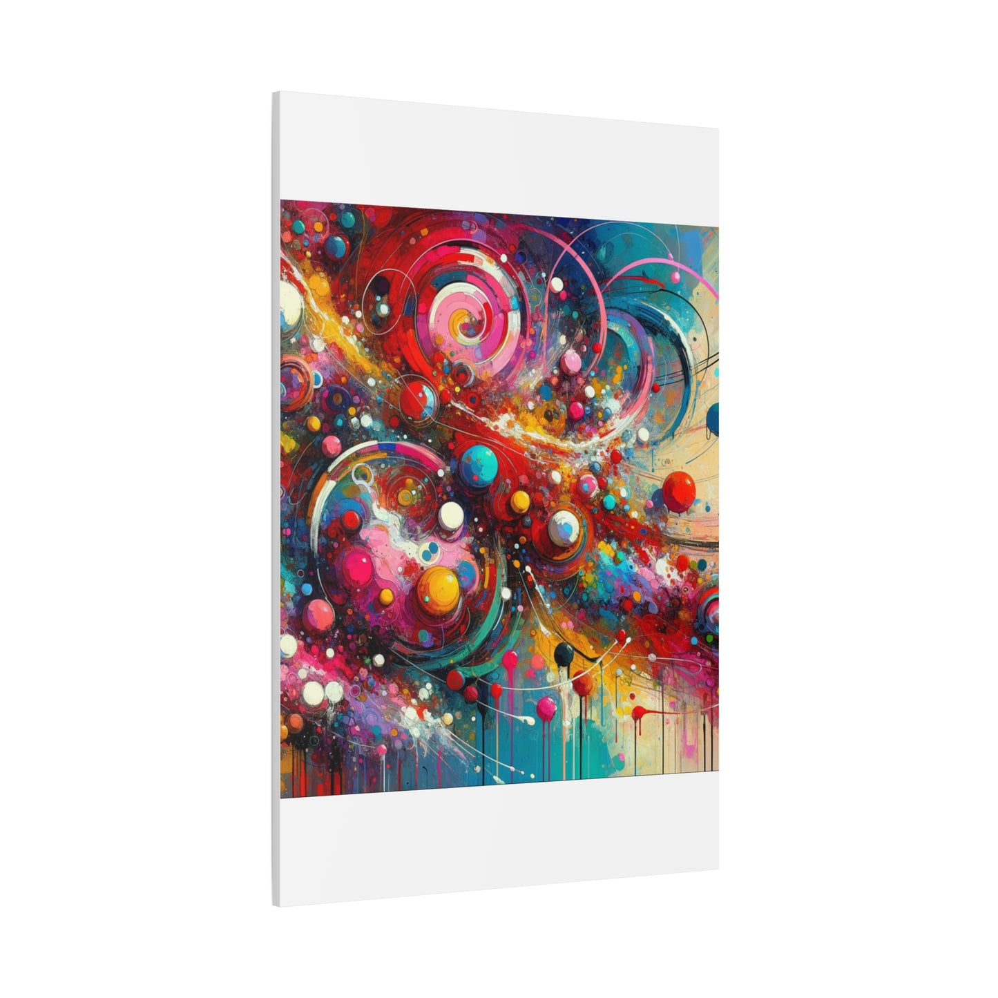 Galactic Whirls Matte Canvas, Stretched, 1.25"