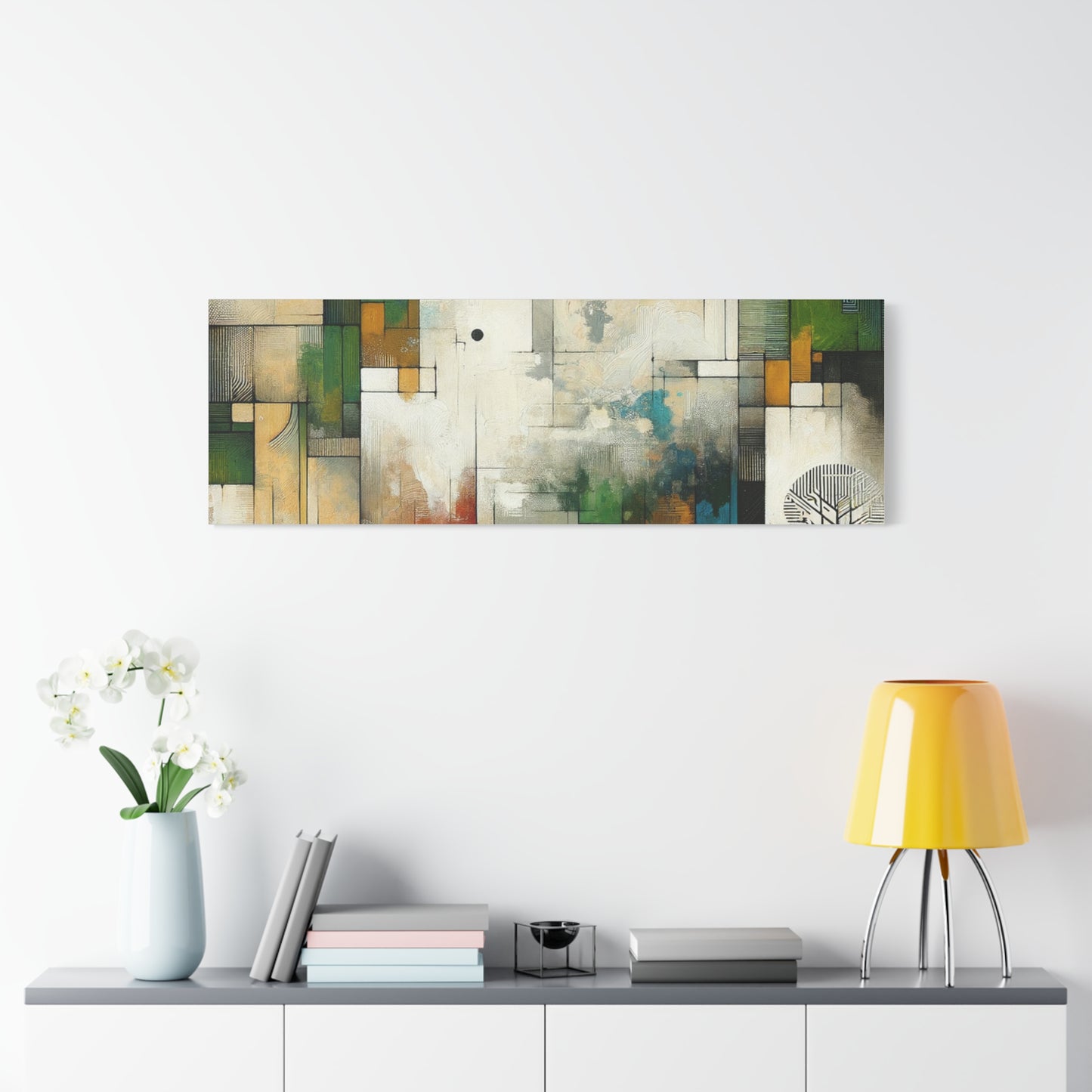 Abstract Geometric Art - Matte Canvas, Stretched, 1.25"