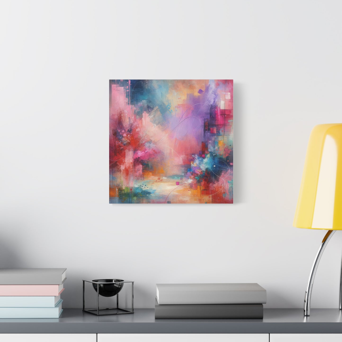 Abstract Color Symphony - Matte Canvas, Stretched, 1.25"