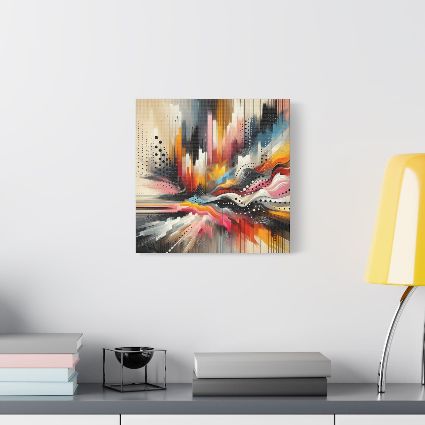 Abstract Color Symphony - Matte Canvas, Stretched, 1.25"