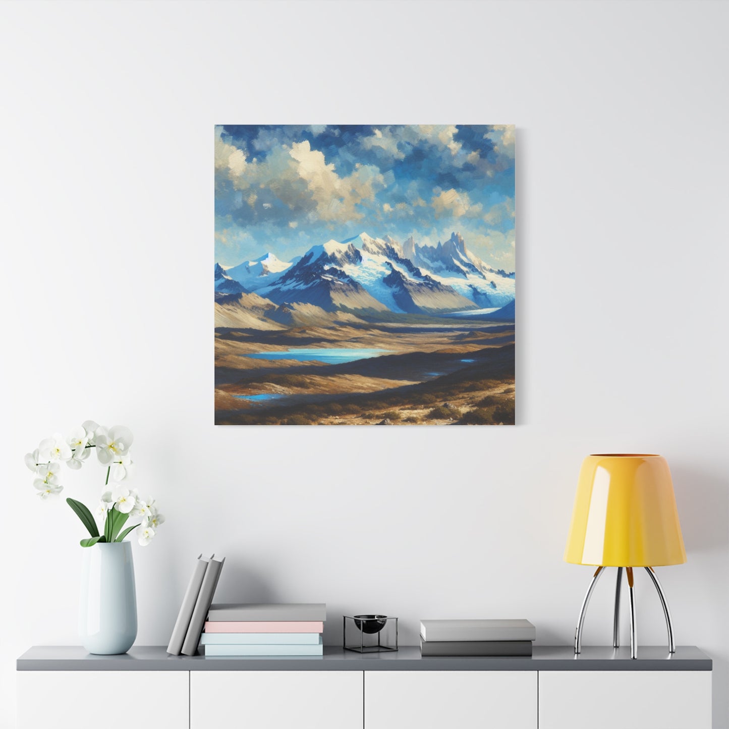 Mountain Landscape - Matte Canvas, Stretched, 1.25"