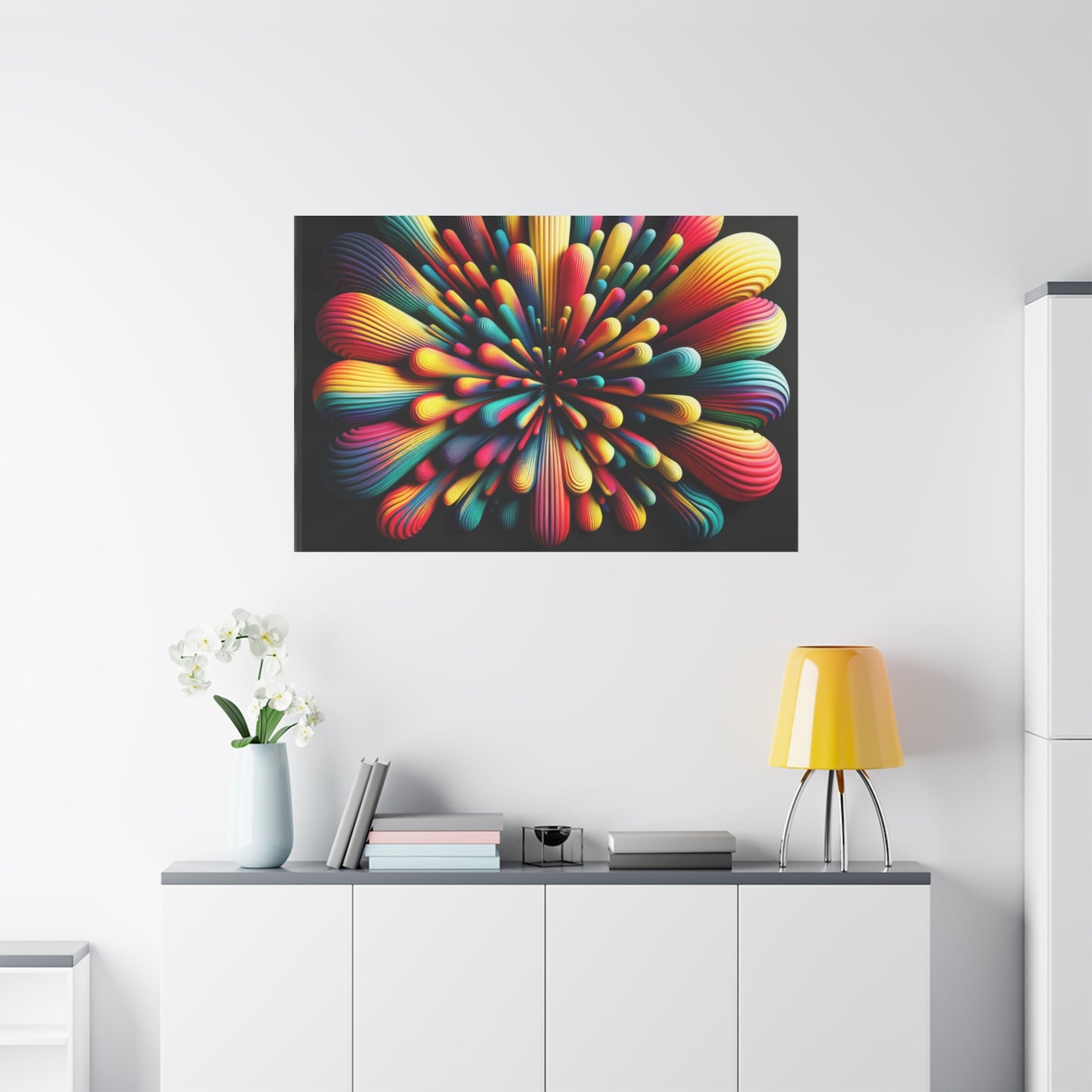 Vibrant Bloom - Matte Canvas, Stretched, 1.25"