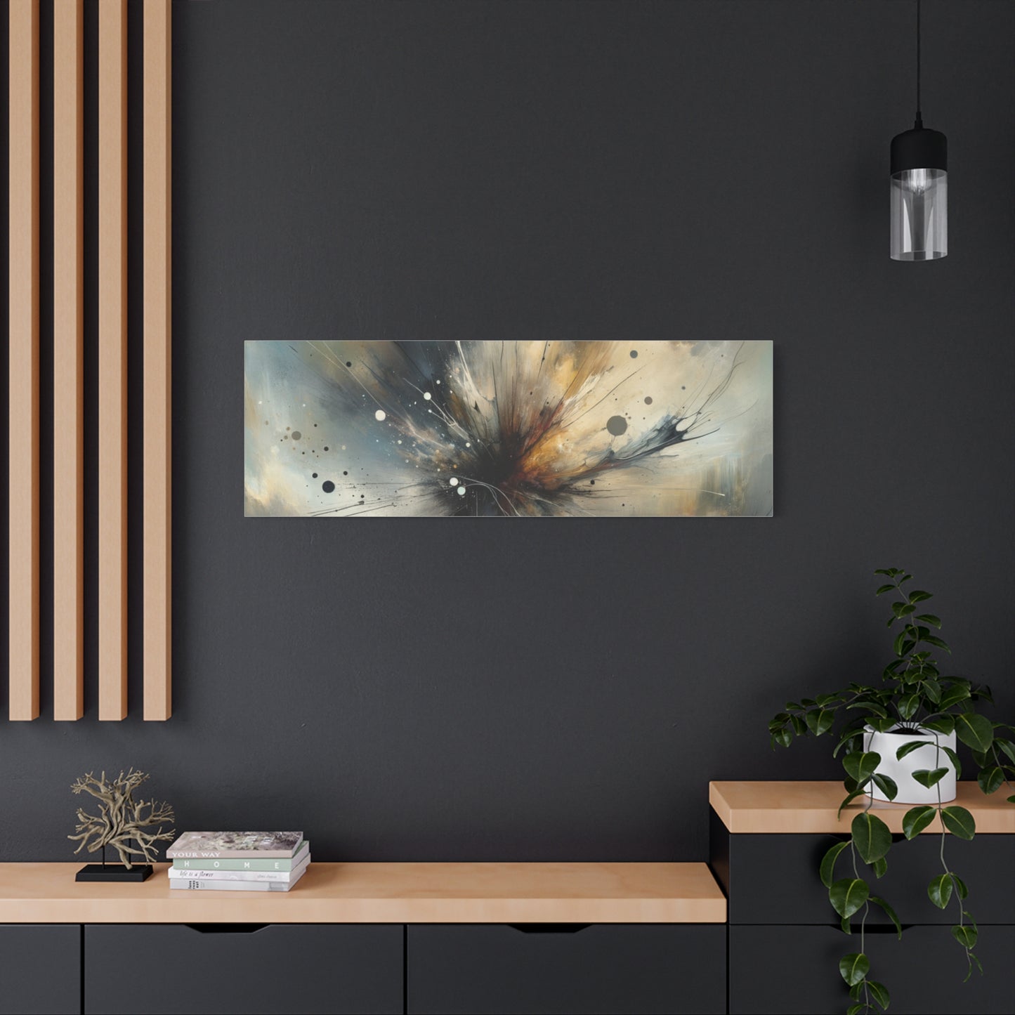 Abstract Explosion - Matte Canvas, Stretched, 1.25"