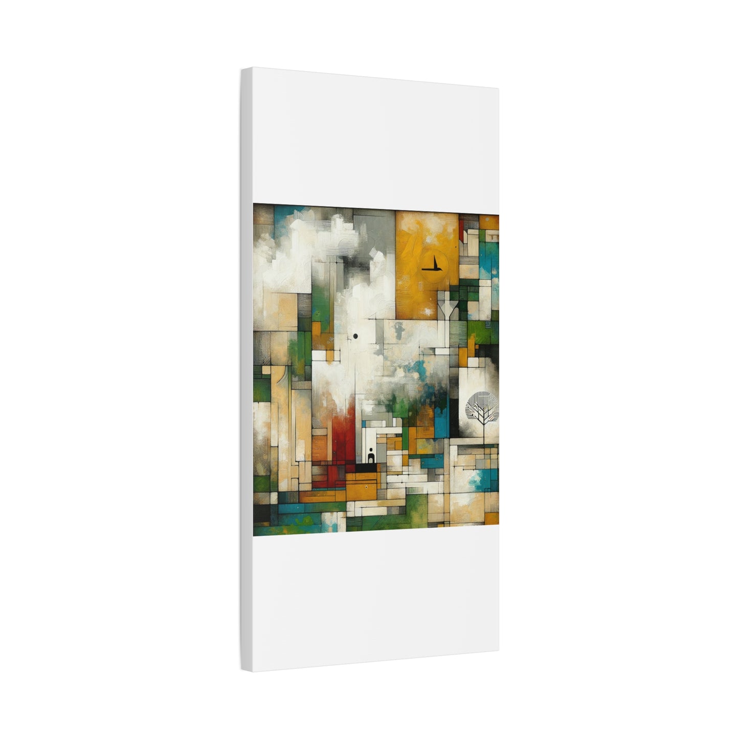 Abstract Geometric Art - Matte Canvas, Stretched, 1.25"