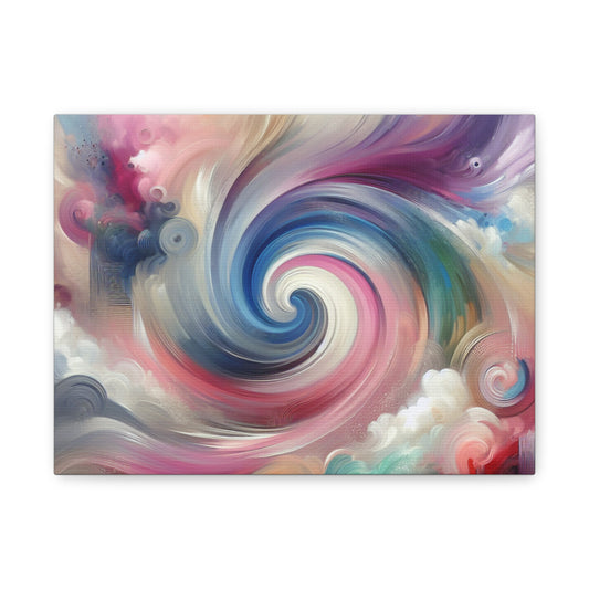 Vibrant Swirl - Matte Canvas, Stretched, 1.25"