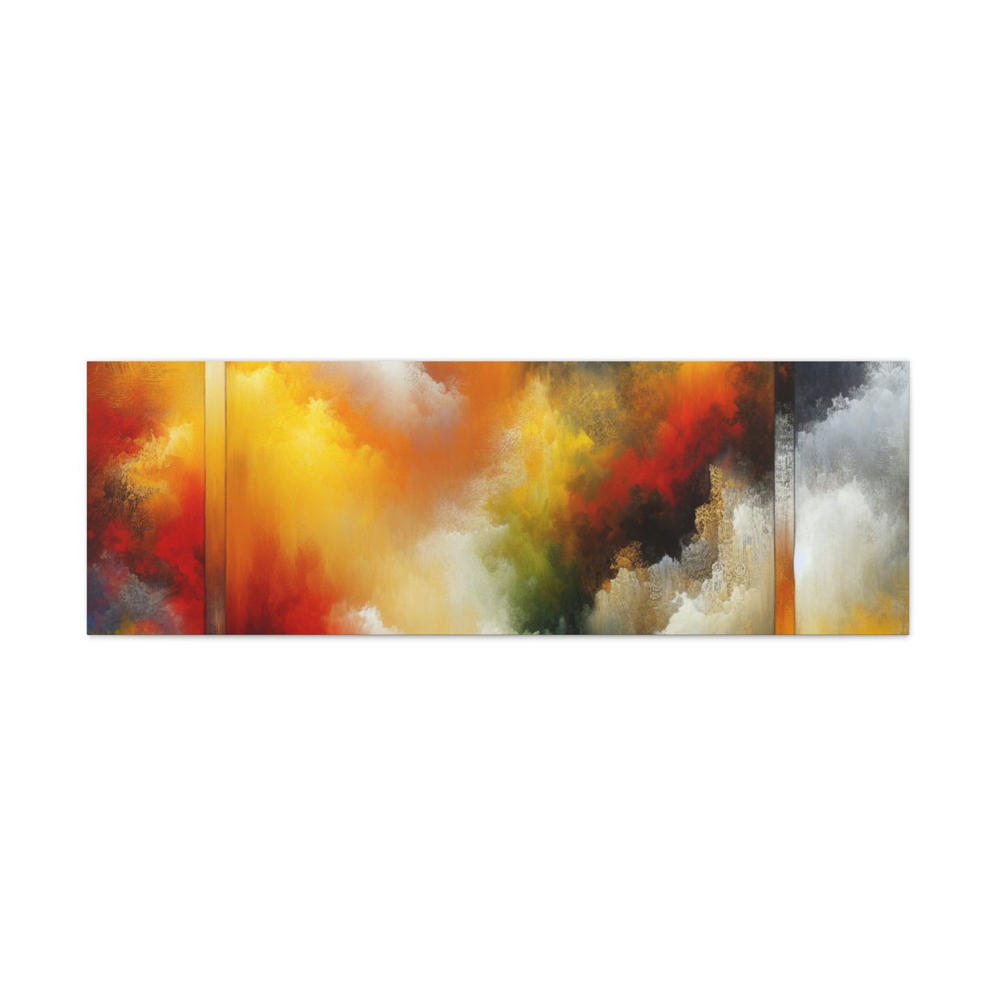 Abstract Colorful Clouds - Matte Canvas, Stretched, 1.25"