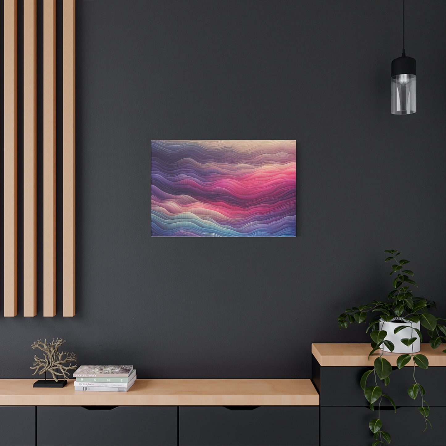 Wave Harmony - Matte Canvas, Stretched, 1.25"