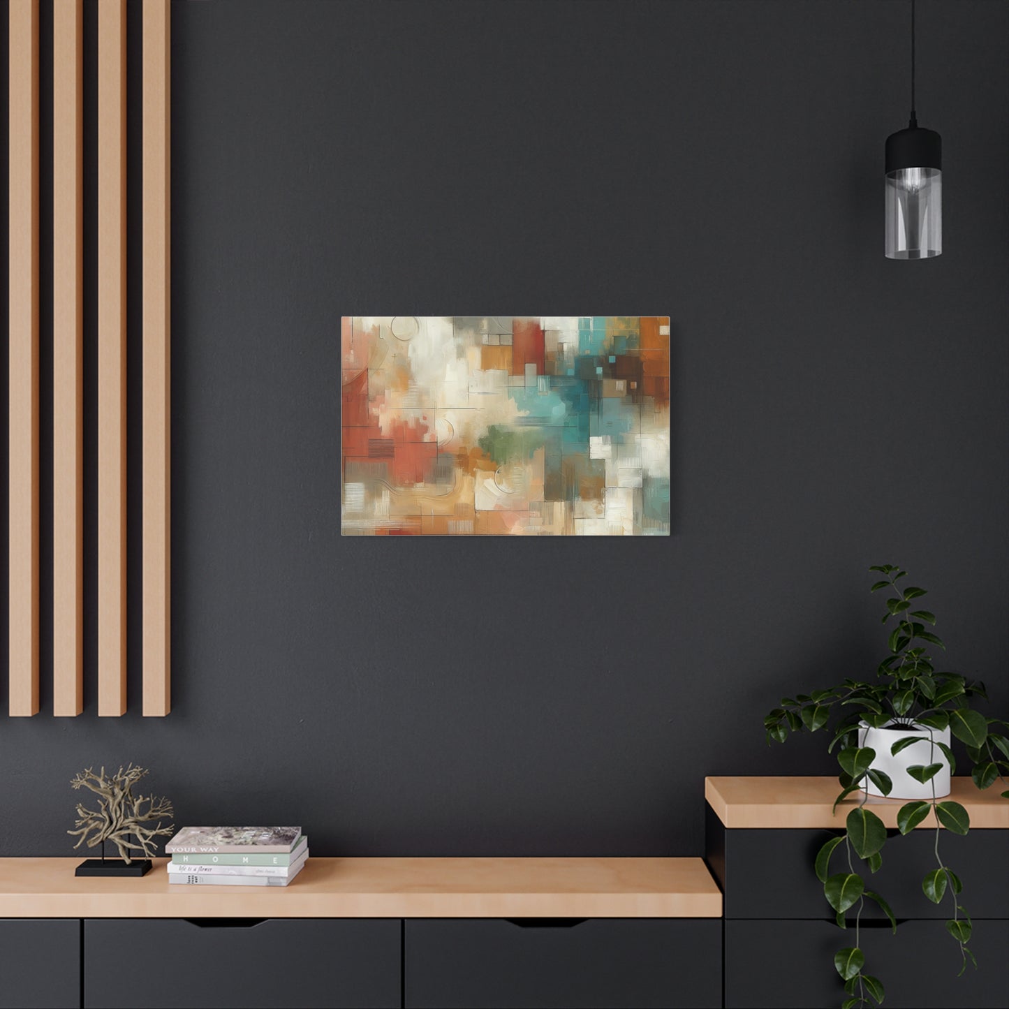 Abstract Symphony - Matte Canvas, Stretched, 1.25"