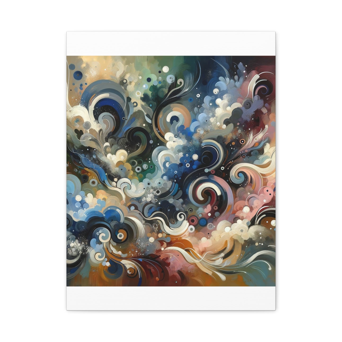 Abstract Swirls - Matte Canvas, Stretched, 1.25"