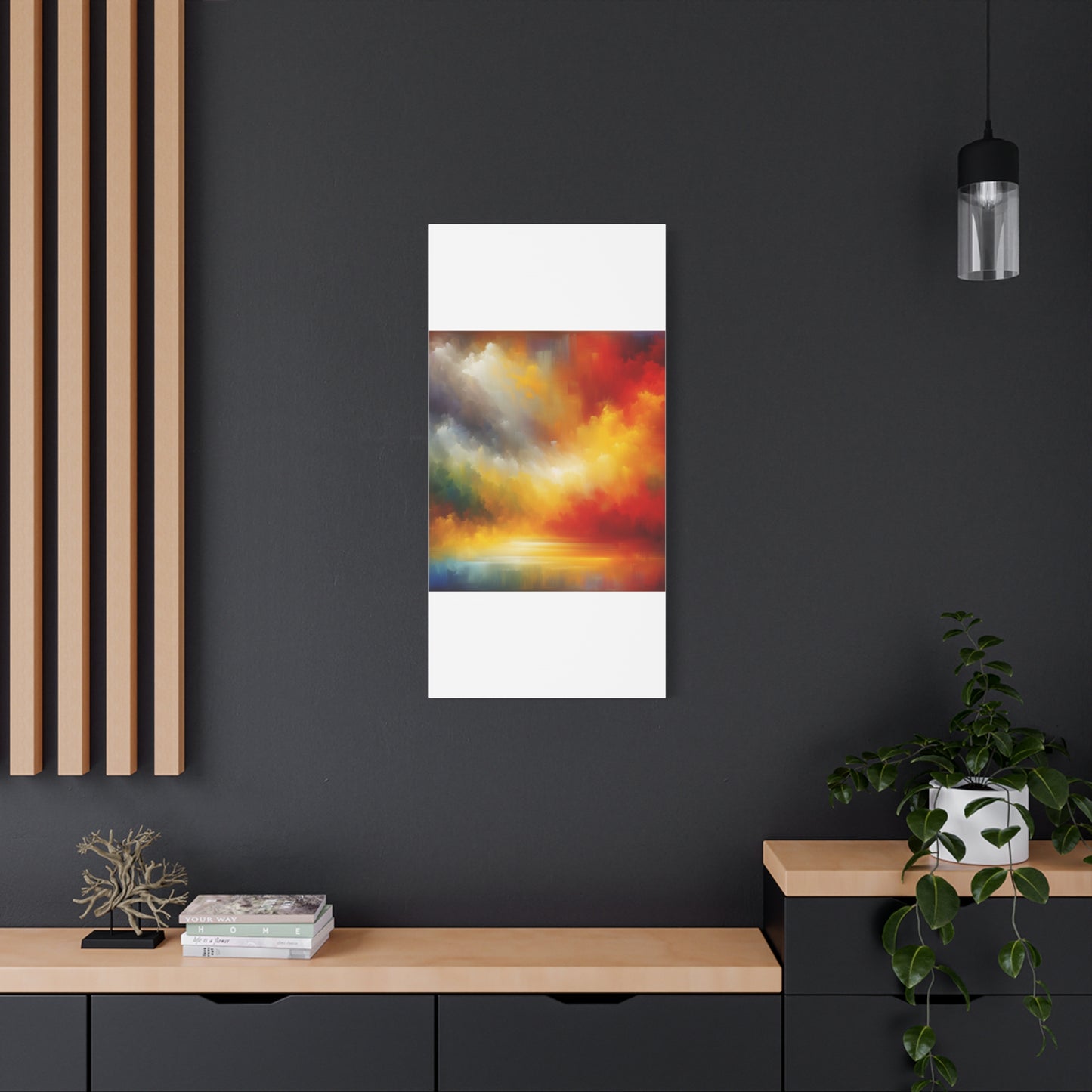 Vibrant Abstract Sky - Matte Canvas, Stretched, 1.25"