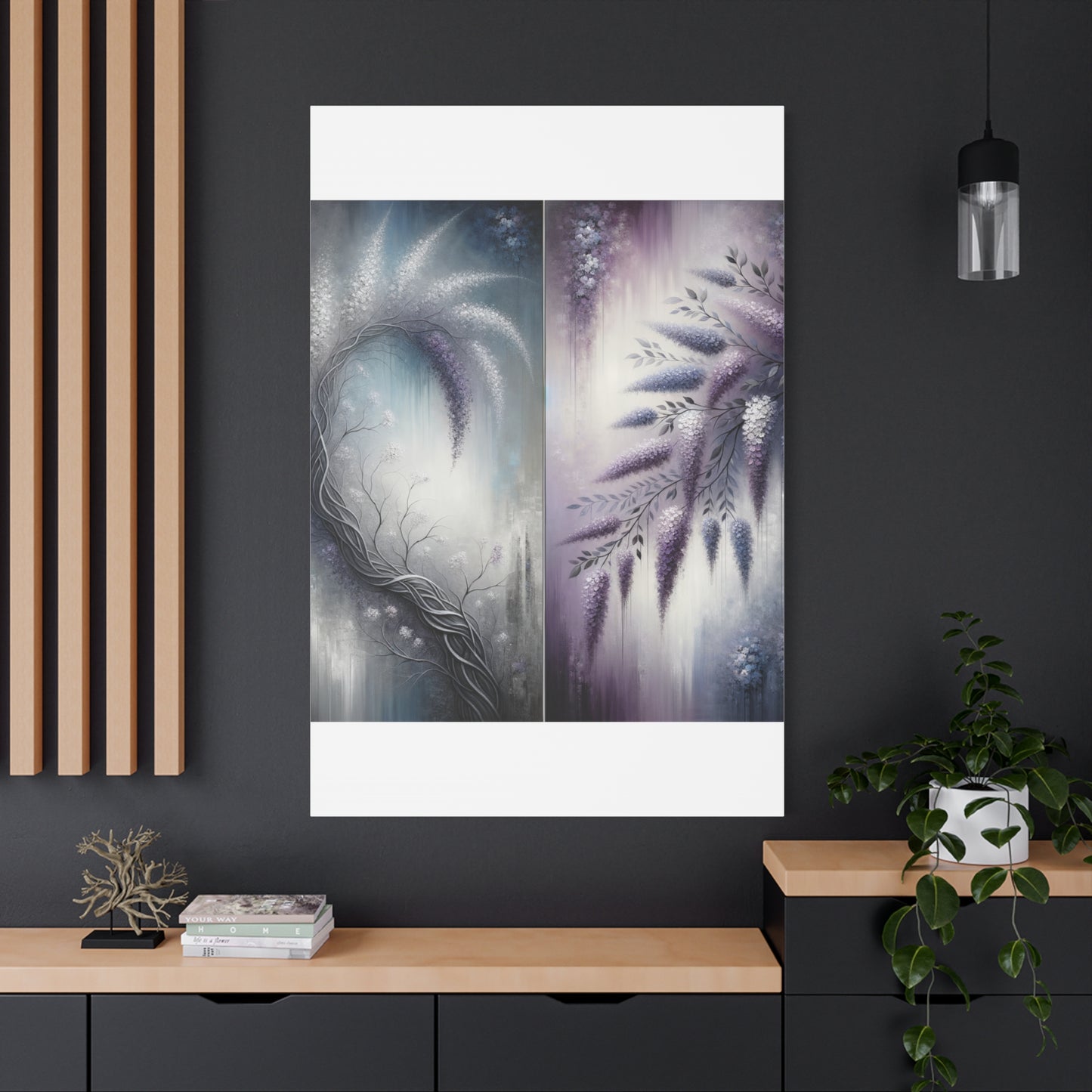 Wisteria Dreams - Matte Canvas, Stretched, 1.25"