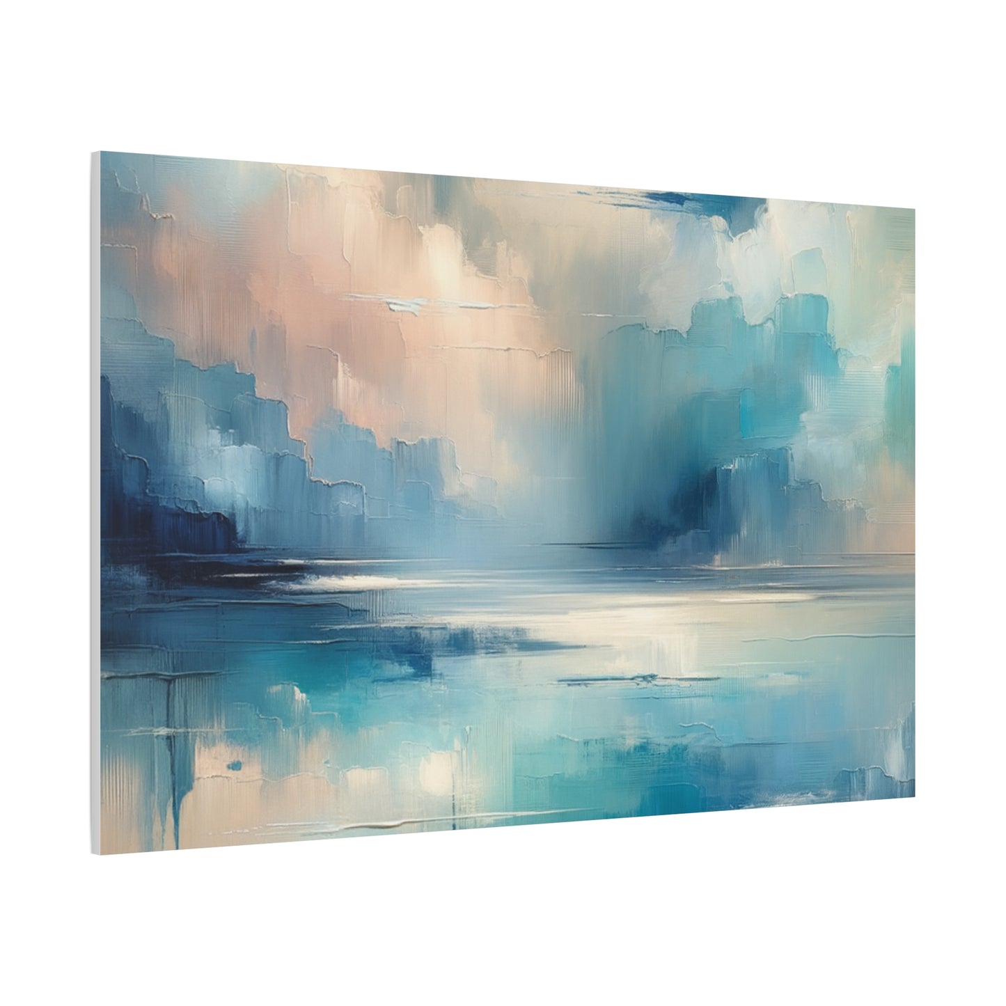 Abstract Sky Reflection - Matte Canvas, Stretched, 1.25"