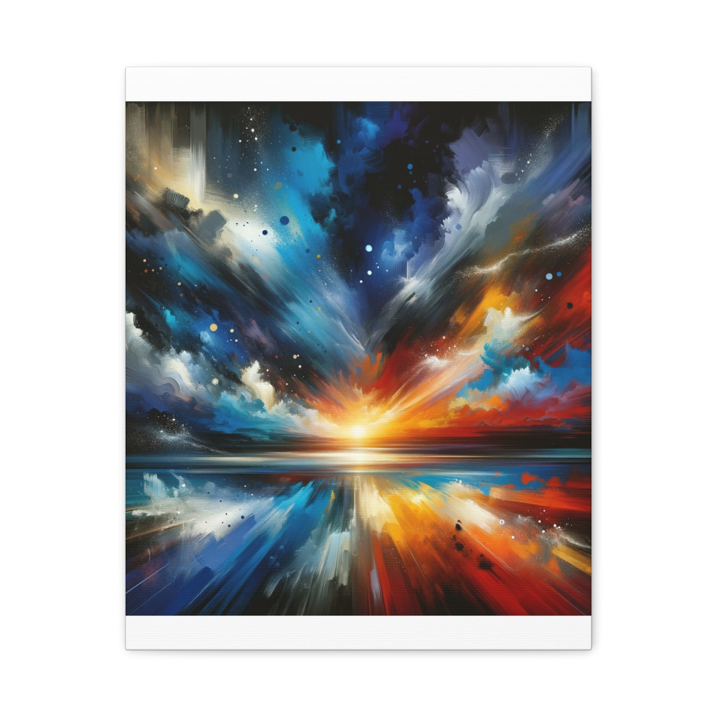 Vibrant Cosmic Sunrise - Matte Canvas, Stretched, 1.25"