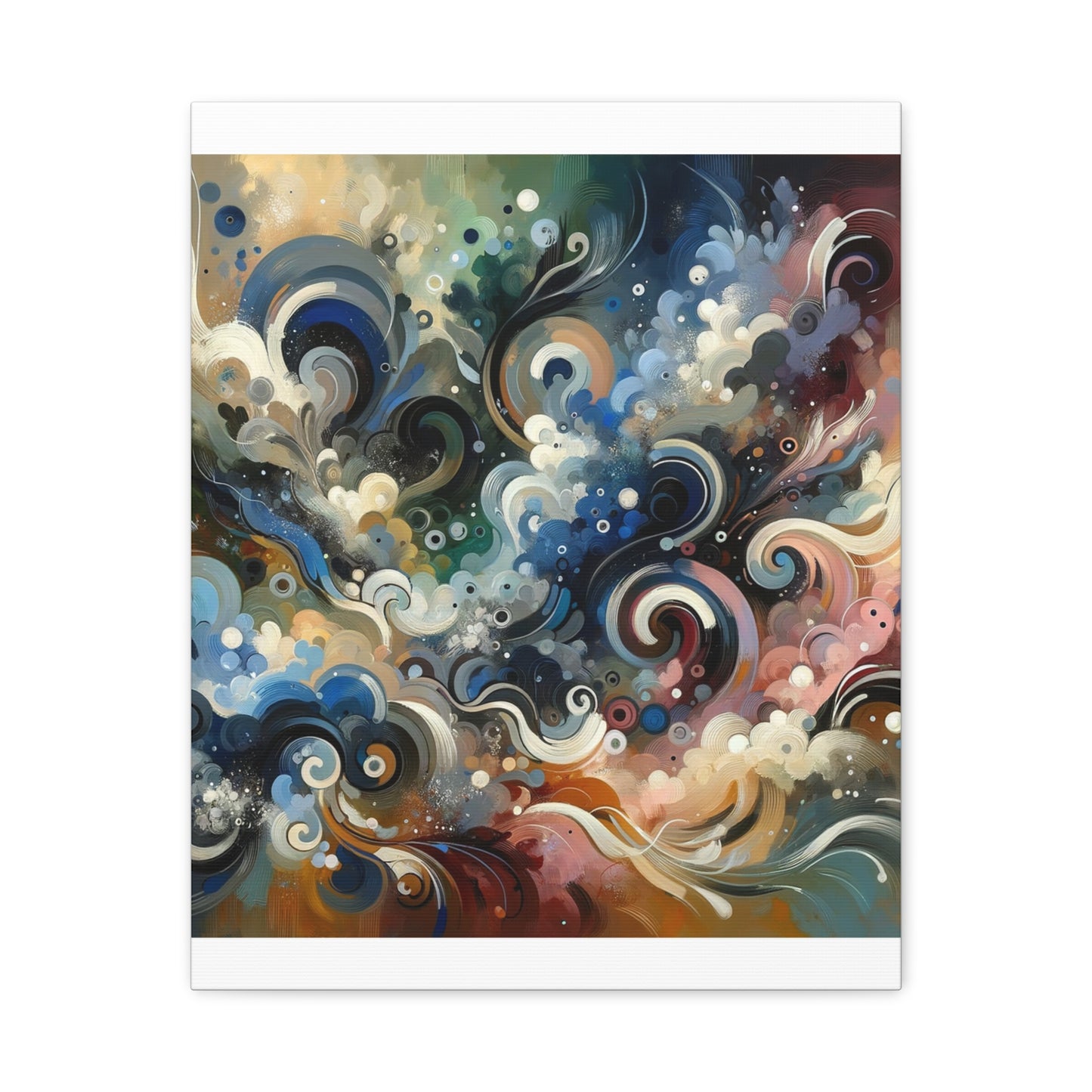 Abstract Swirls - Matte Canvas, Stretched, 1.25"