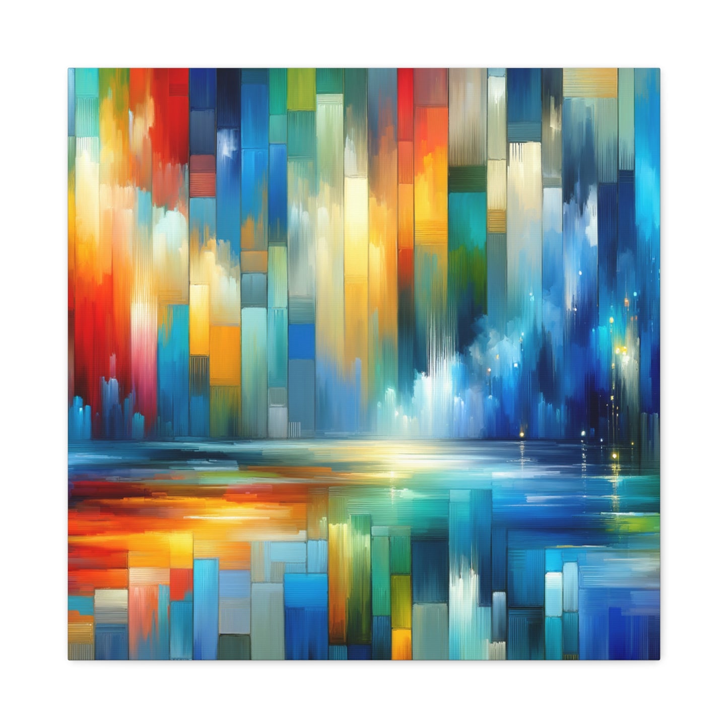 Colorful Reflections - Matte Canvas, Stretched, 1.25"