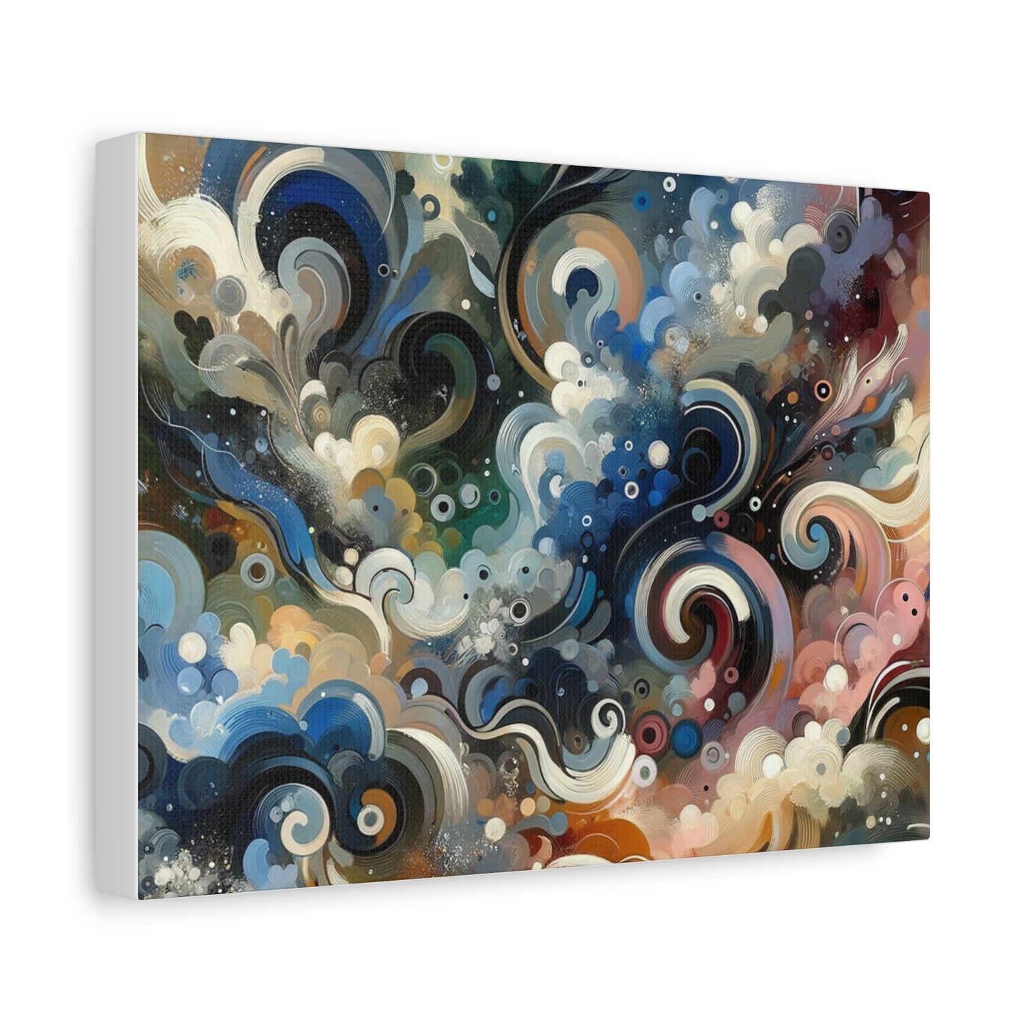 Abstract Swirls - Matte Canvas, Stretched, 1.25"