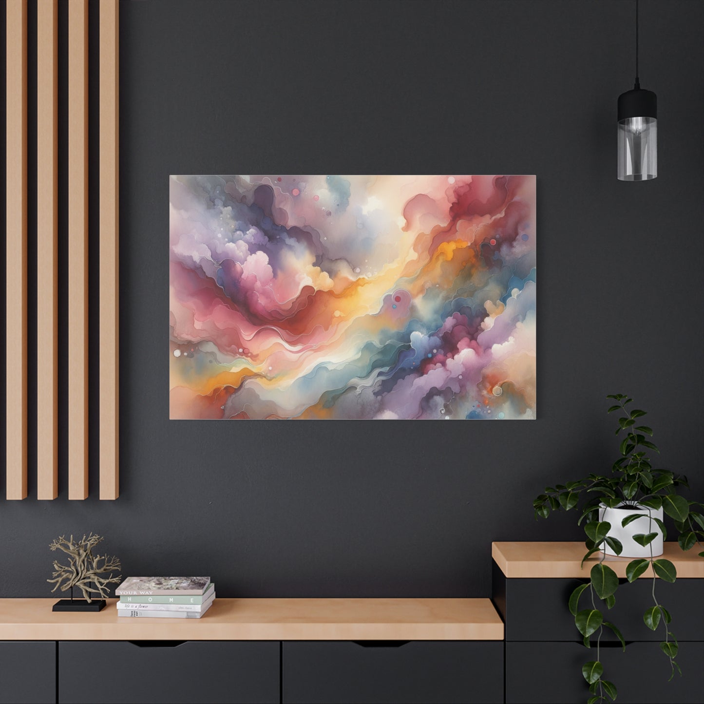 Dreamy Abstract Clouds - Matte Canvas, Stretched, 1.25"