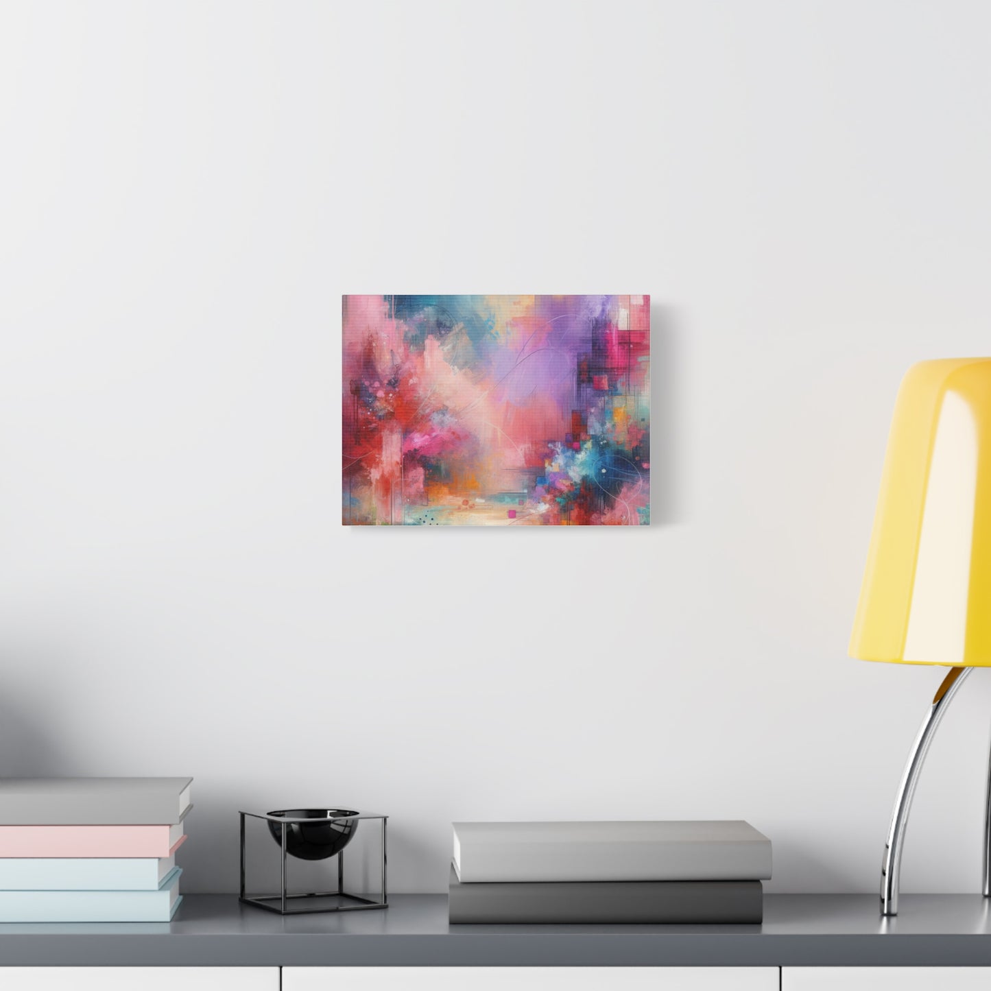 Abstract Color Symphony - Matte Canvas, Stretched, 1.25"