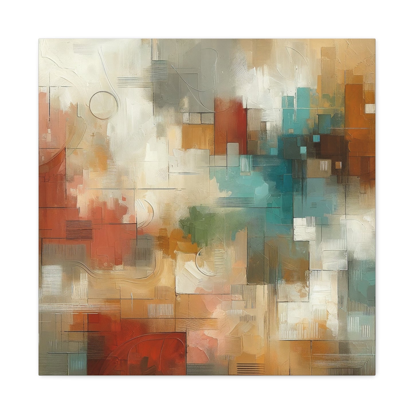 Abstract Symphony - Matte Canvas, Stretched, 1.25"