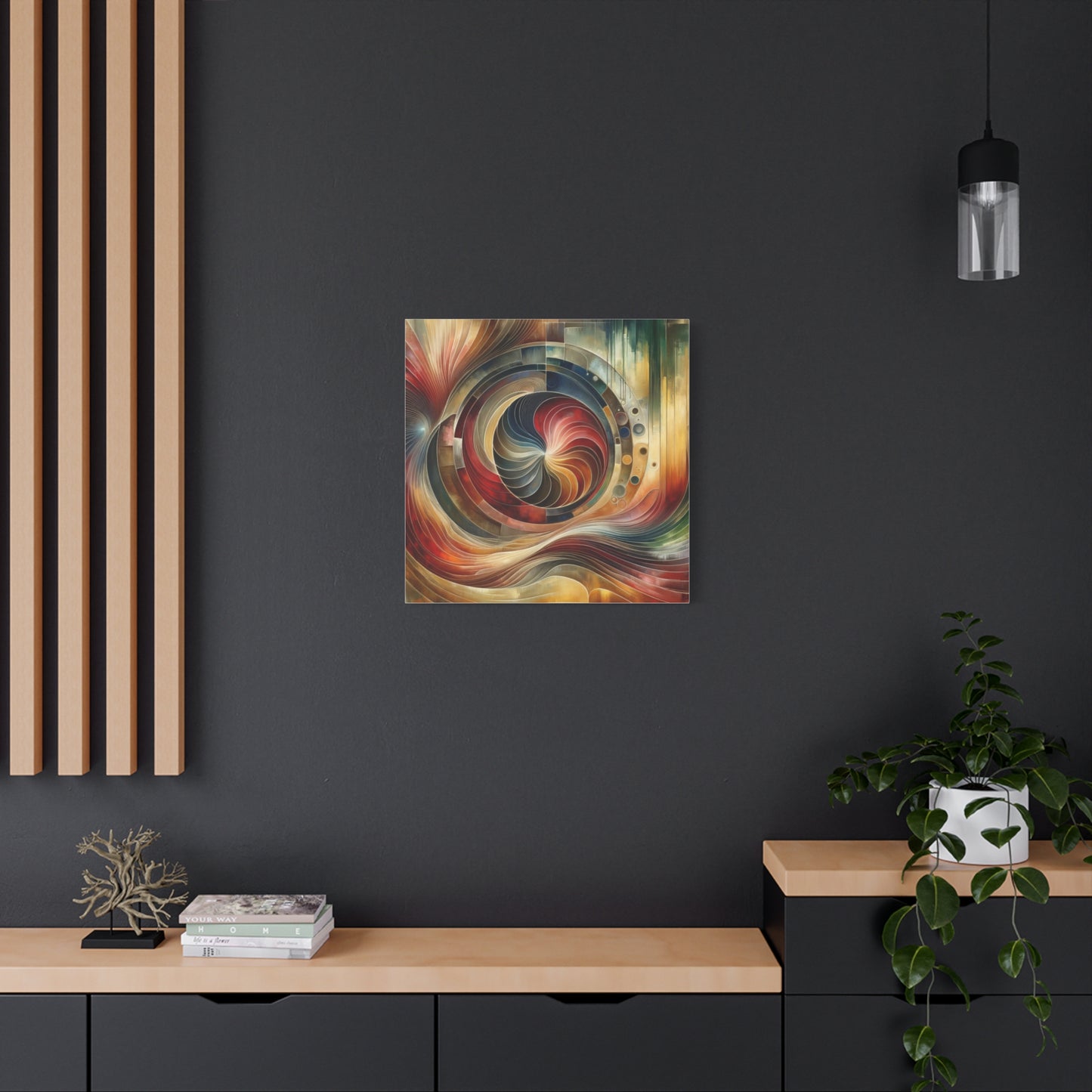 Abstract Swirl - Matte Canvas, Stretched, 1.25"