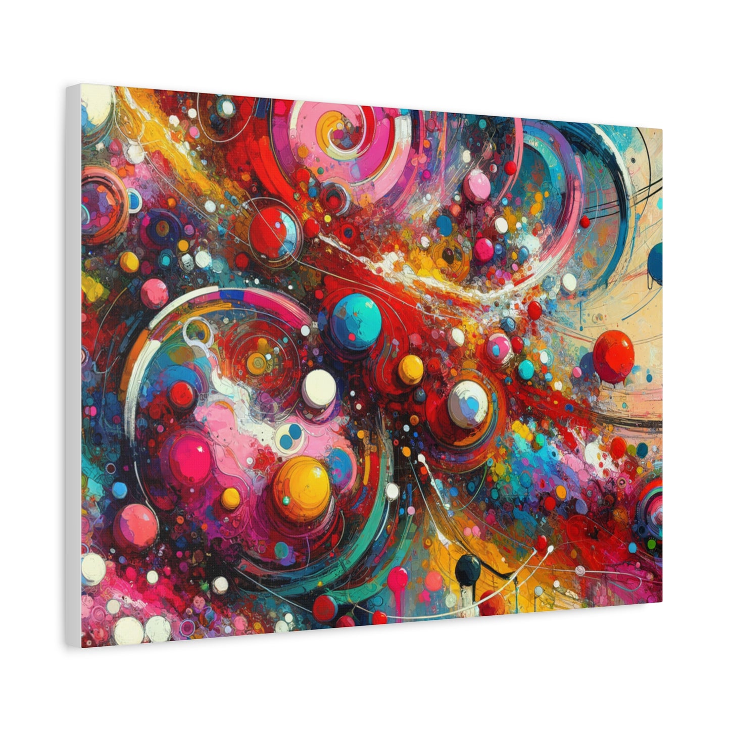 Galactic Whirls Matte Canvas, Stretched, 1.25"