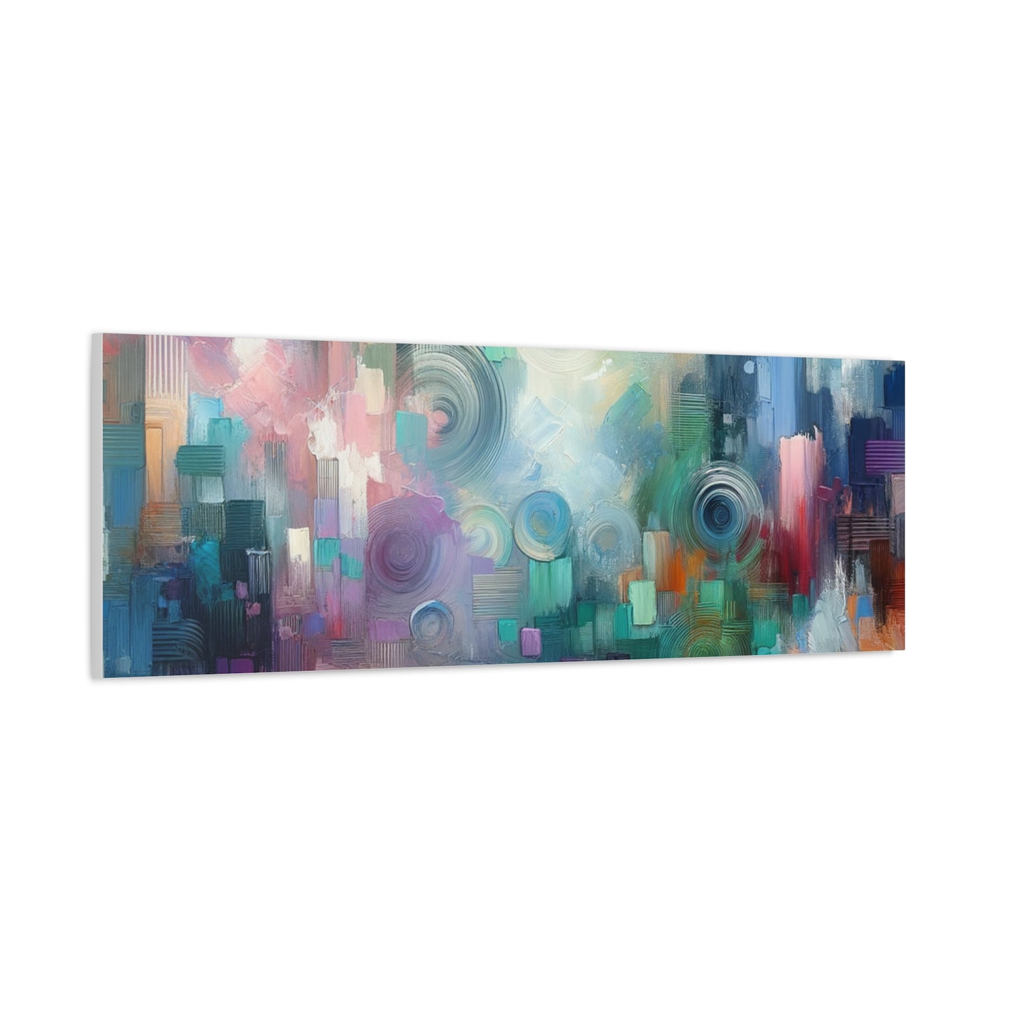 Abstract Color Symphony - Matte Canvas, Stretched, 1.25"